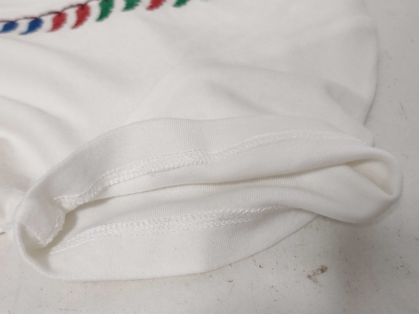 Christian Dior Galliano-era T-shirt with embroidered mirror detailing