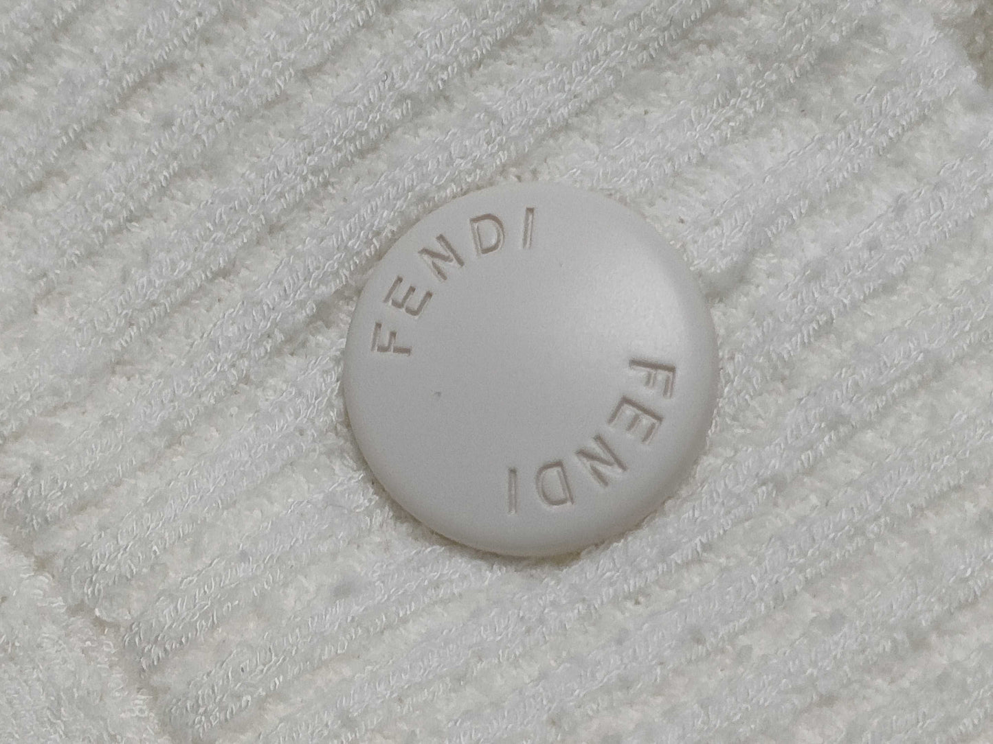 FENDI Zucca Vest Pile Current Tag Vest