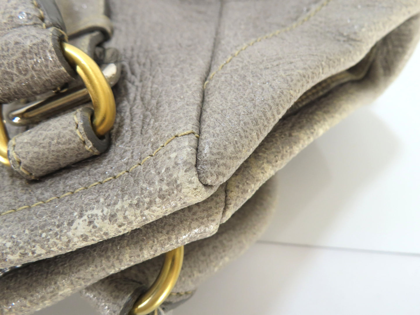 PRADA 2-Way Leather Handbag
