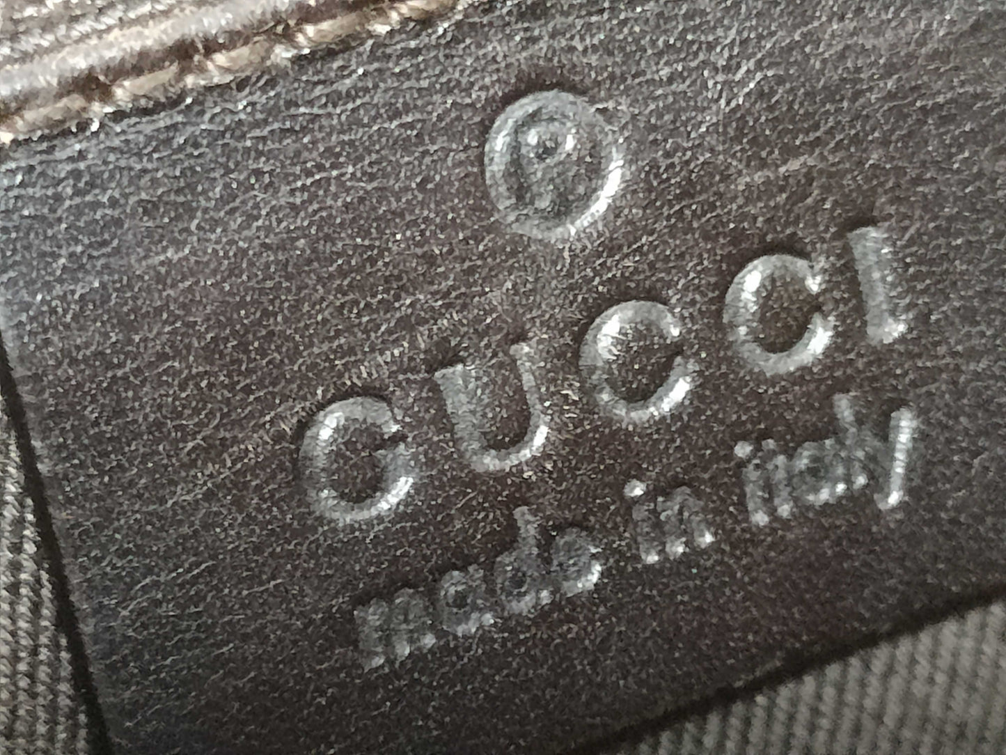 GUCCI GG Canvas Shoulder Bag