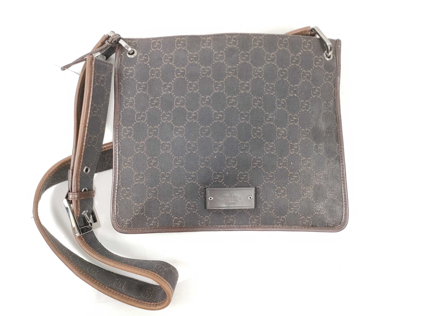 GUCCI GG Canvas Shoulder Bag