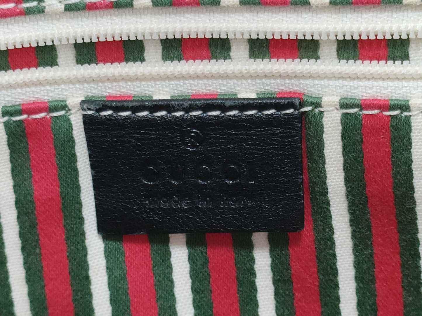 GUCCI Gucci Tote Bag GG Canvas Black G Metal Logo Tote Bag