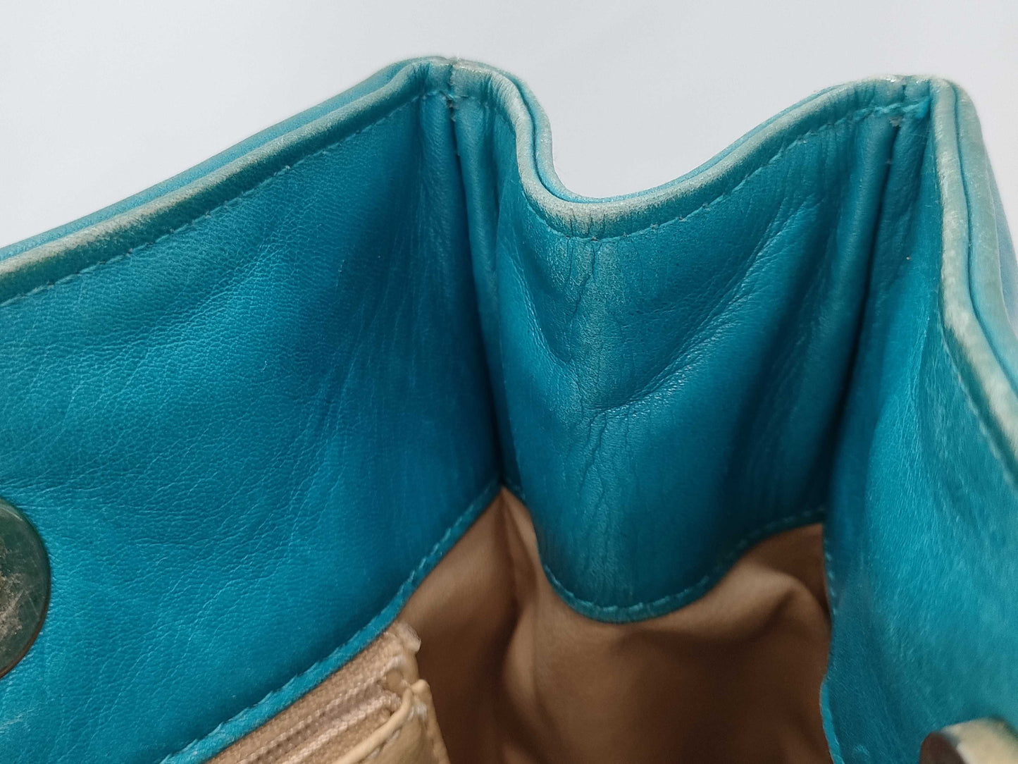 CHANEL CHANEL Leather Bag Blue Tote Bag