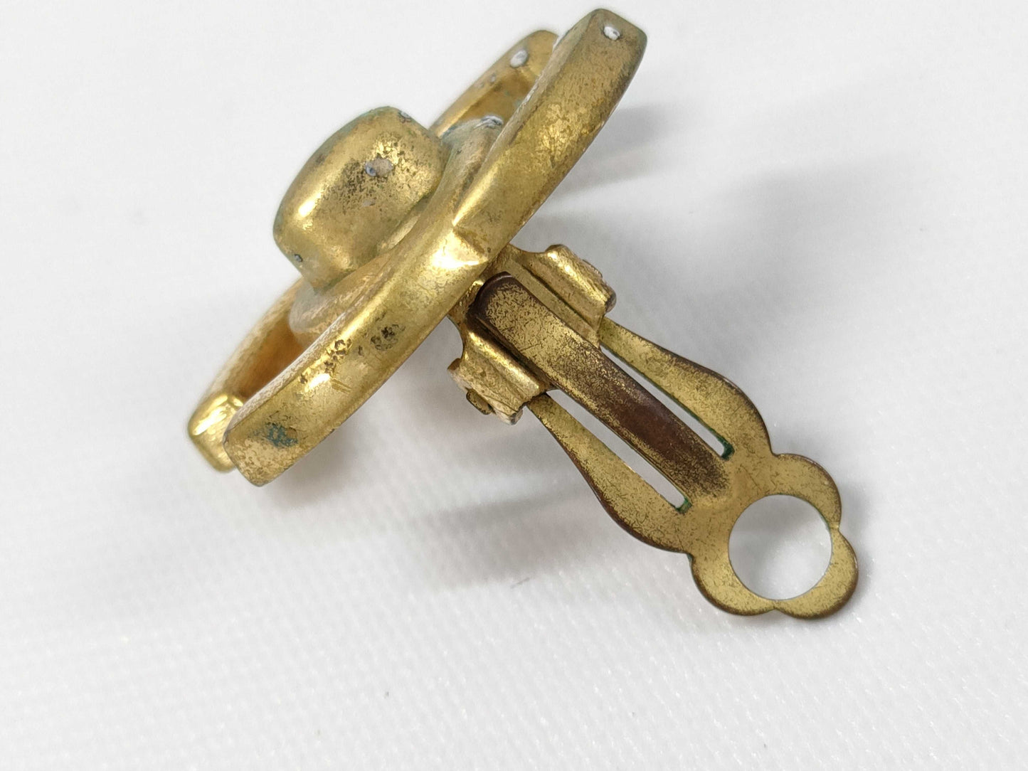 CHANEL Turn Lock Earrings