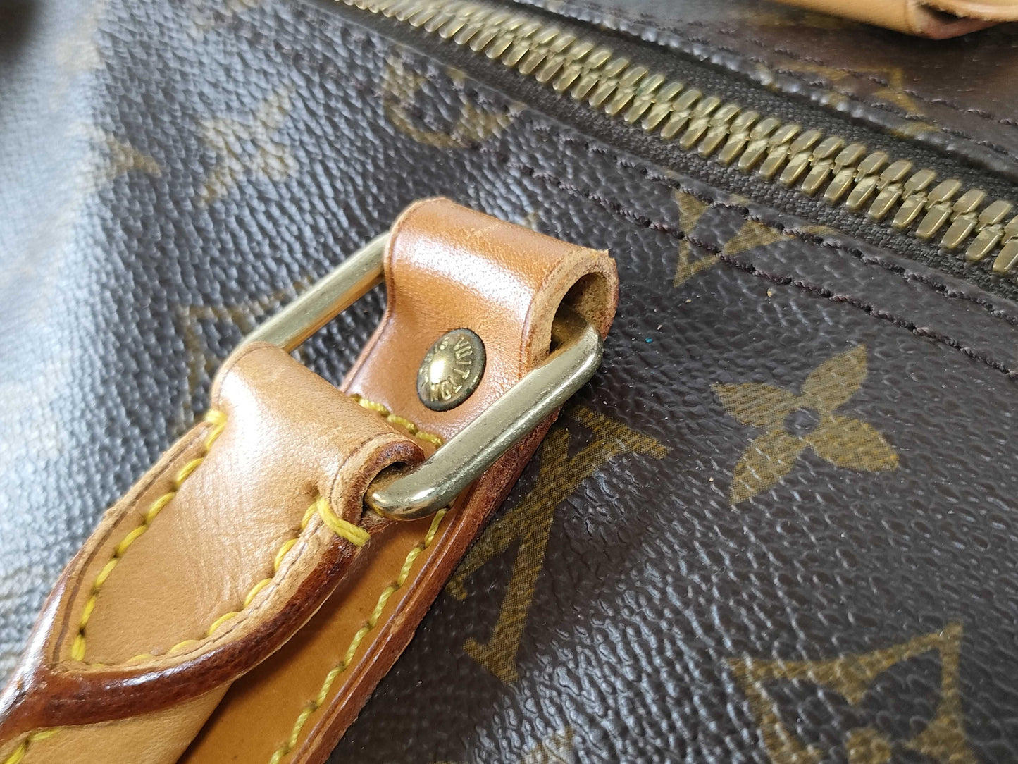LOUIS VUITTON M 4144 Monogram LV Monogram Keepall Bandouliere 55M41414 Boston Bag