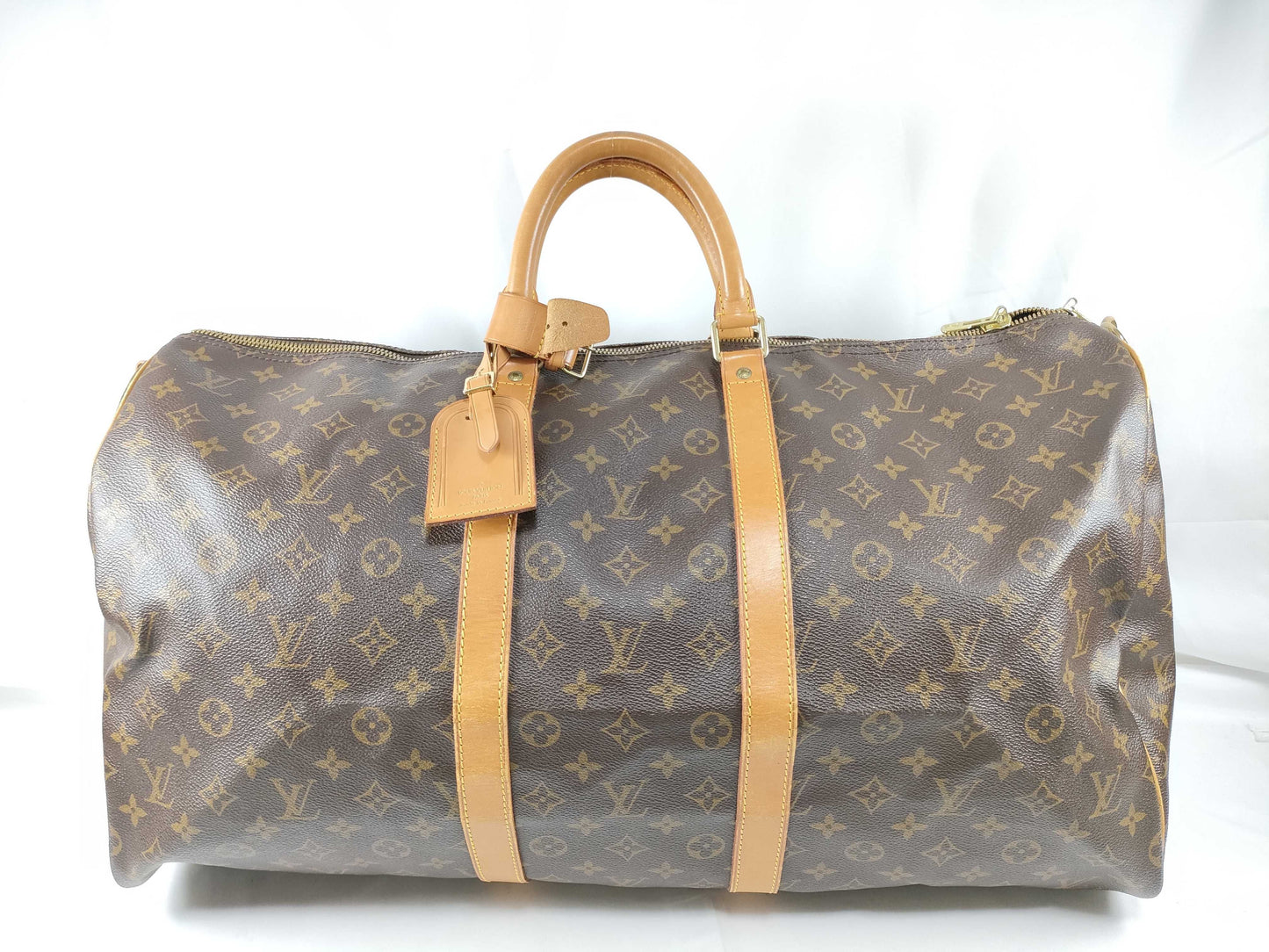 LOUIS VUITTON M 4144 Monogram LV Monogram Keepall Bandouliere 55M41414 Boston Bag