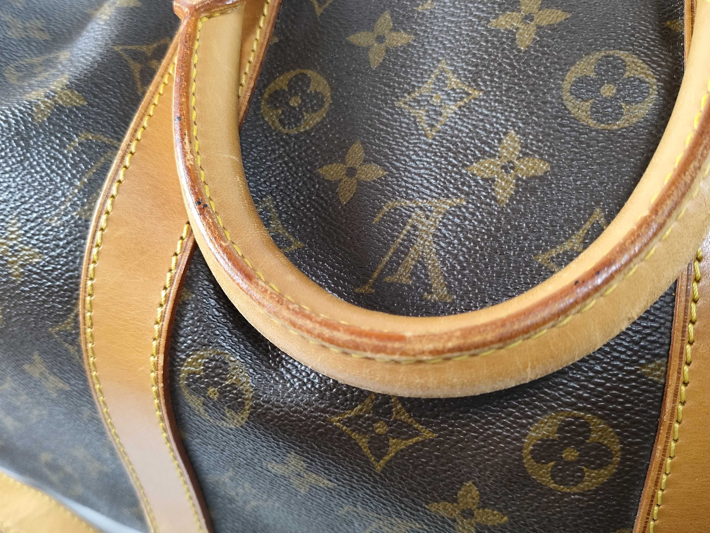 LOUIS VUITTON M 4144 Monogram LV Monogram Keepall Bandouliere 55M41414 Boston Bag