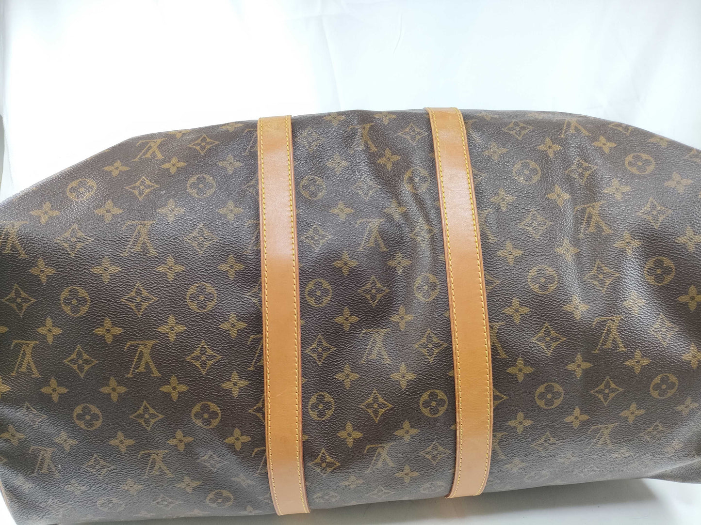 LOUIS VUITTON M 4144 Monogram LV Monogram Keepall Bandouliere 55M41414 Boston Bag