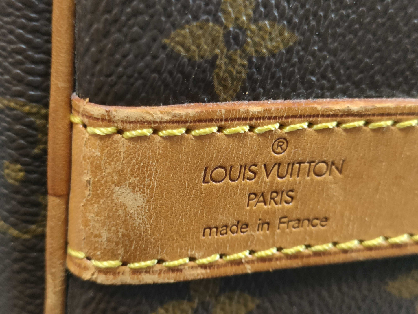 LOUIS VUITTON M 4144 Monogram LV Monogram Keepall Bandouliere 55M41414 Boston Bag