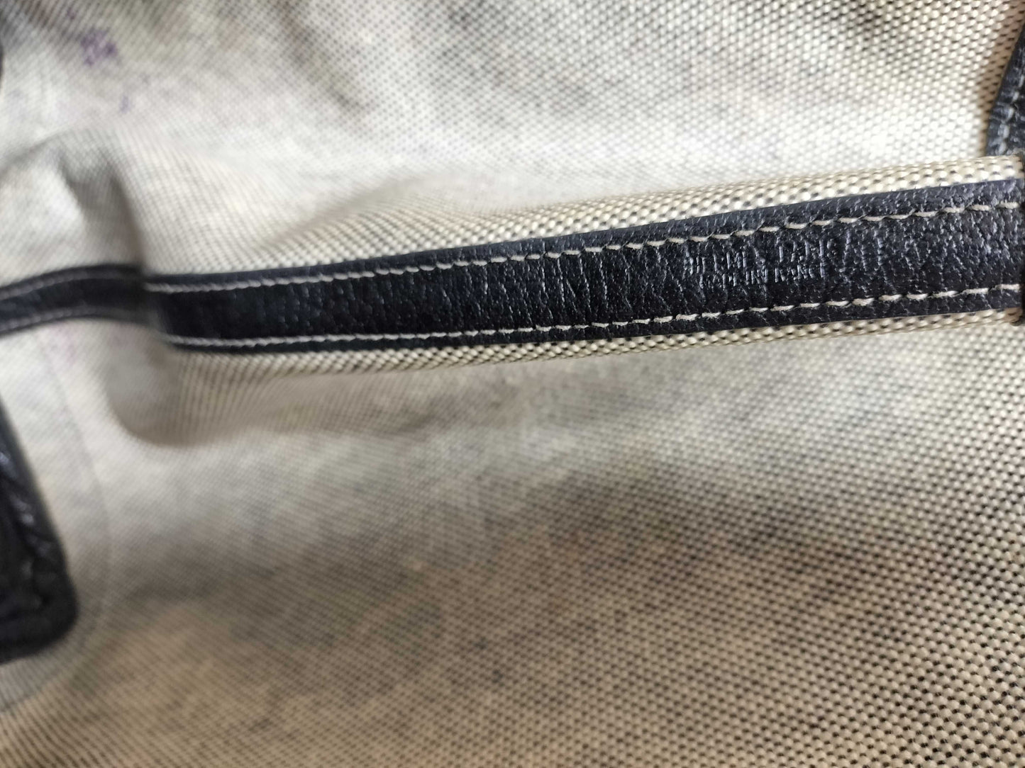 HERMES Garden Party PM Gray Handbag with P Hardware