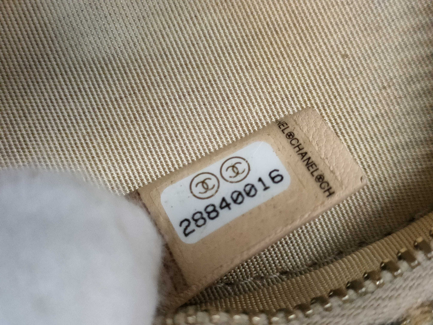 CHANEL Round Shoulder Bag with Seal