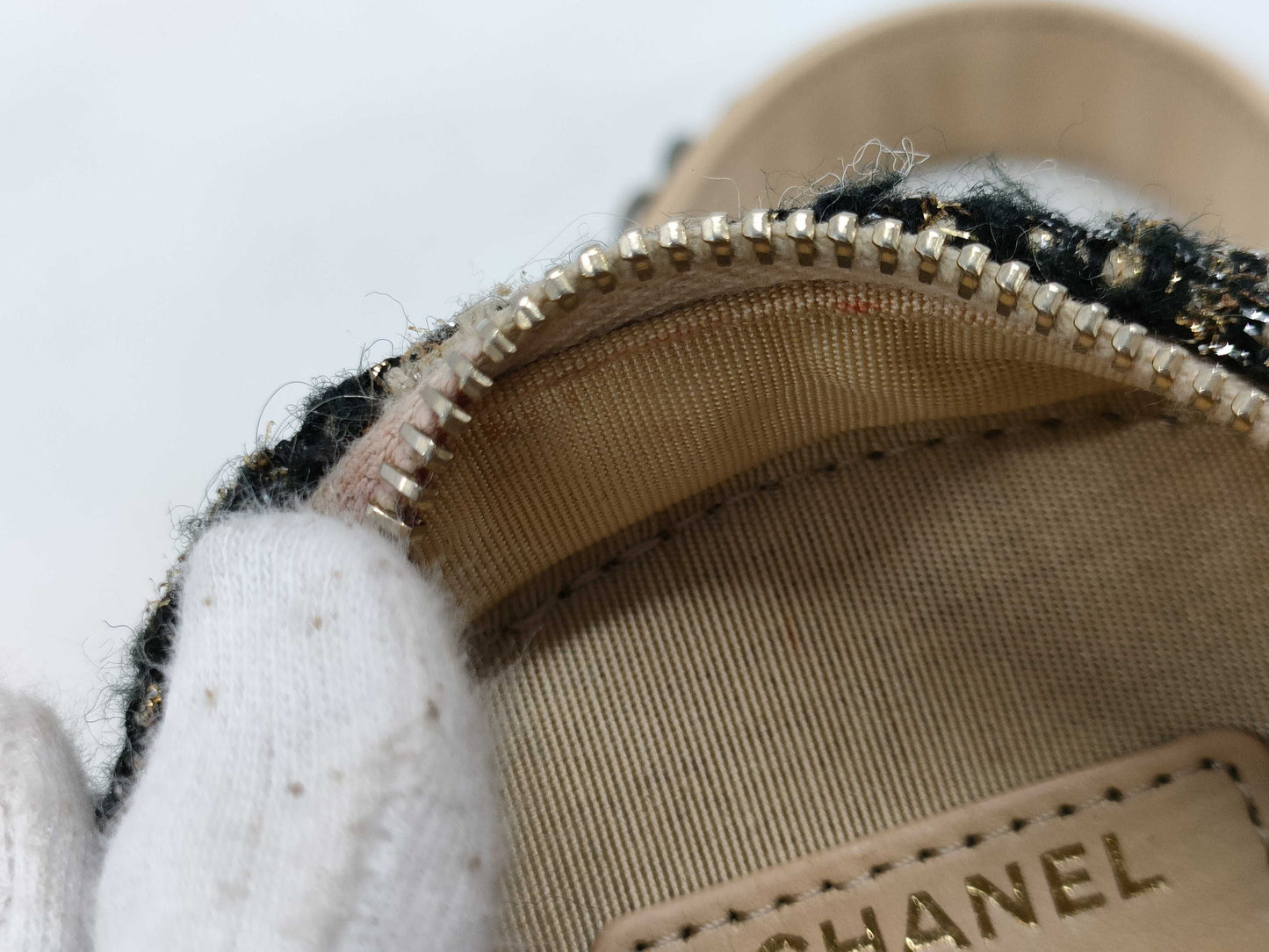 CHANEL Round Shoulder Bag with Seal