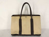 HERMES Garden Party PM Handbag in Ivory with H Stamp and P Hardware