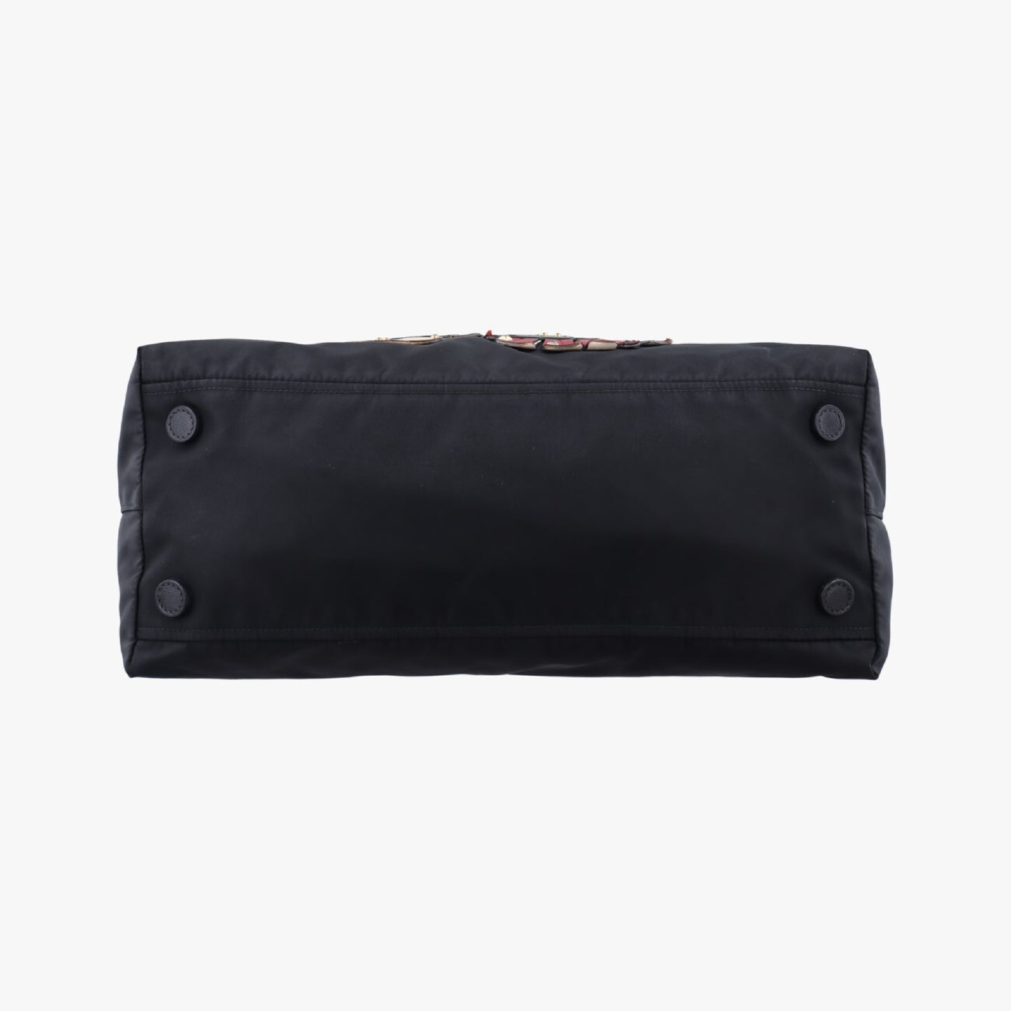 PRADA Toucan Collage Black Polyamide 110 P Shoulder Bag