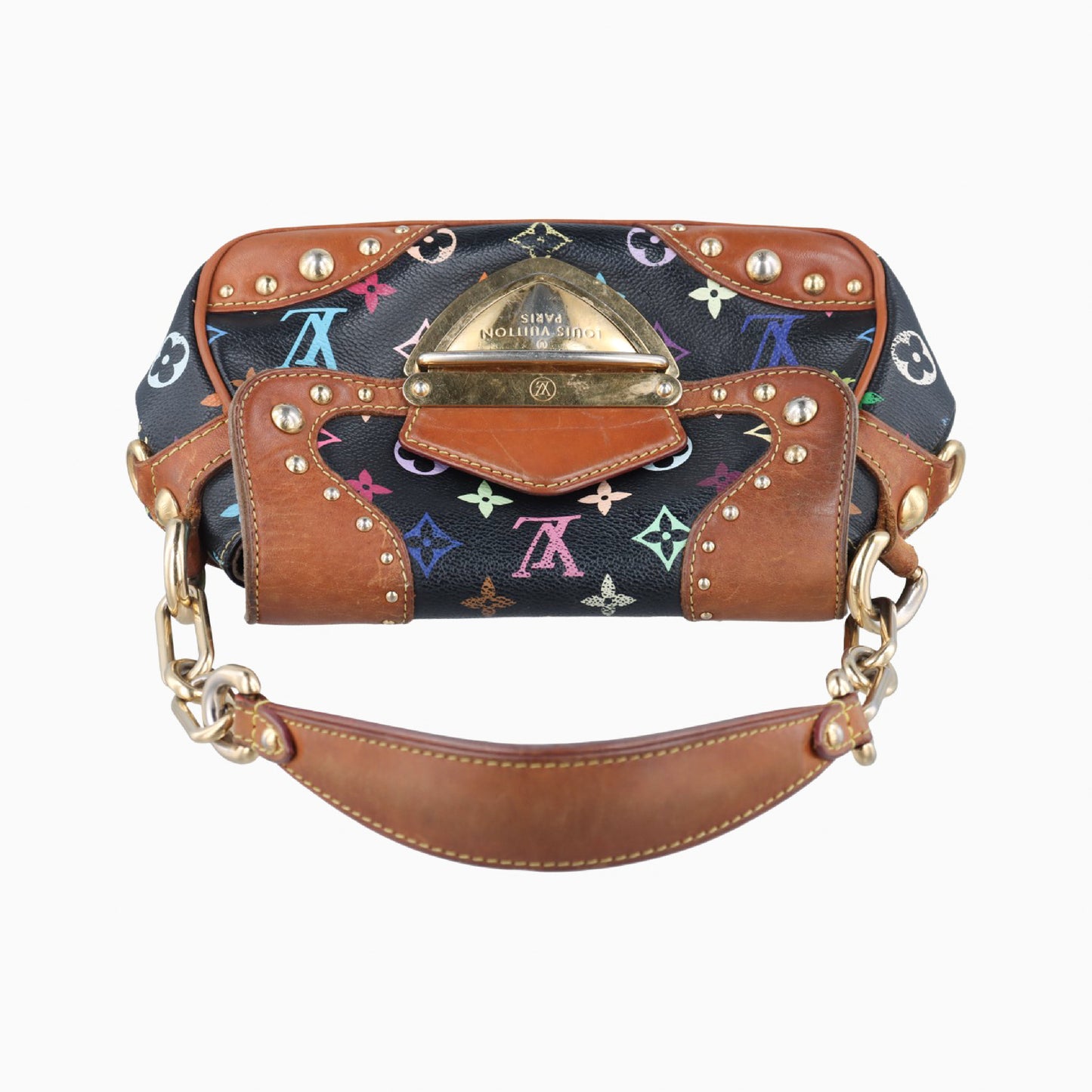 LOUIS VUITTON Marilyn Noir Monogram Multicolore M40128MI5017 Shoulder Bag