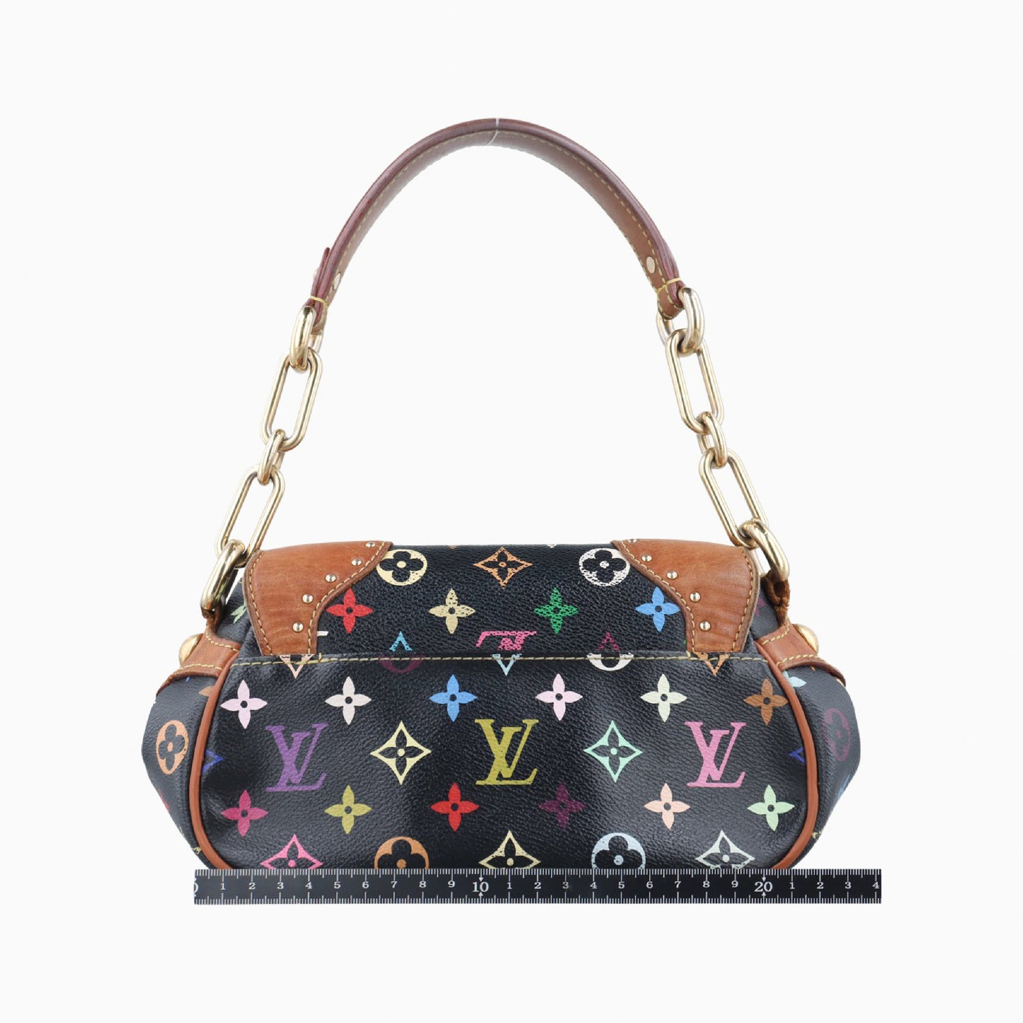LOUIS VUITTON Marilyn Noir Monogram Multicolore M40128MI5017 Shoulder Bag