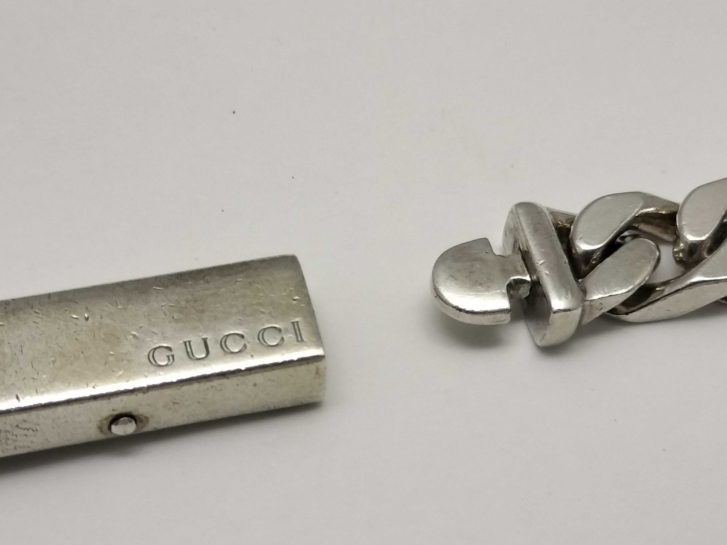 GUCCI Gucci Curb Chain Necklace 925 Necklace