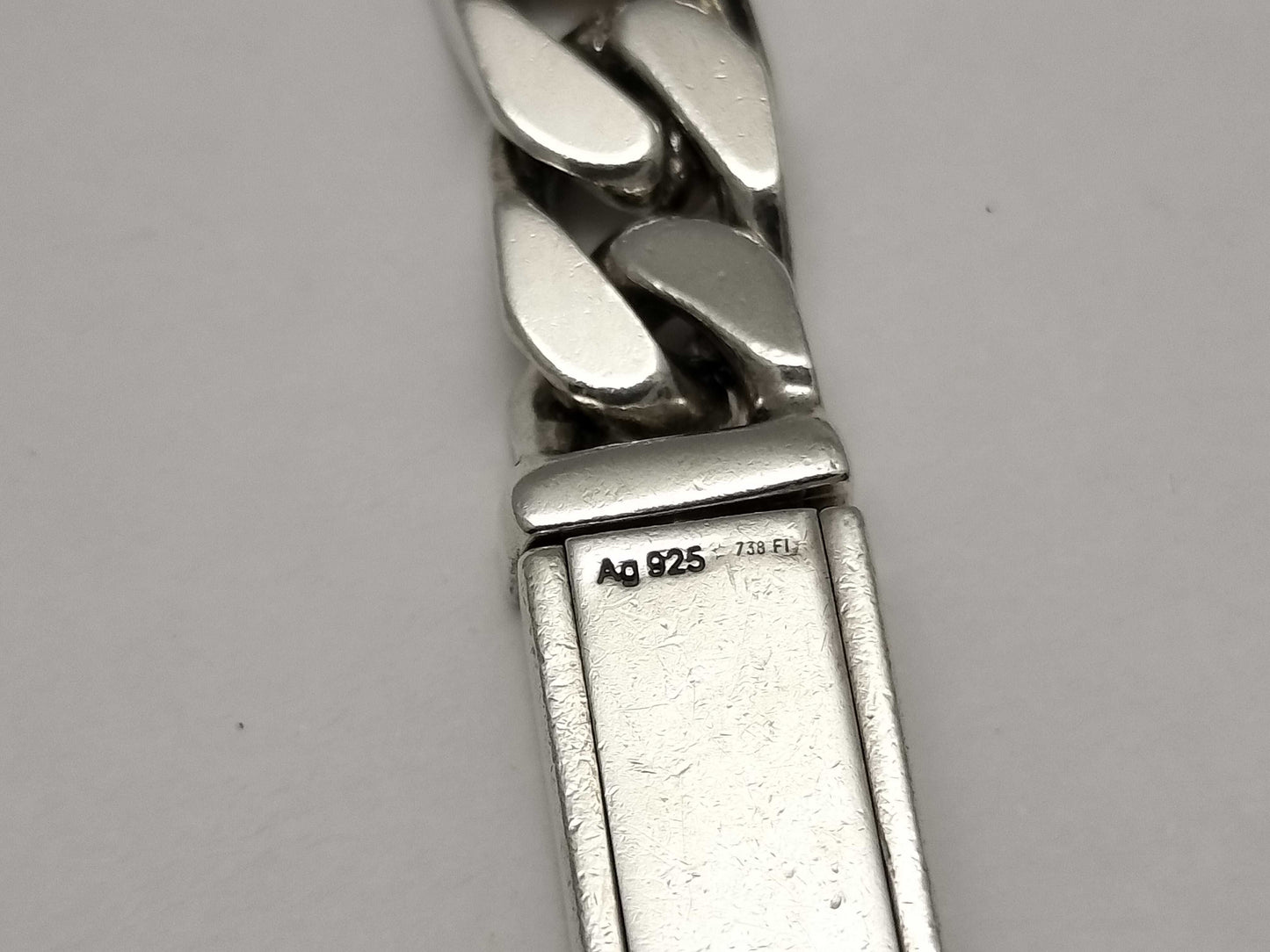 GUCCI Gucci Curb Chain Necklace 925 Necklace