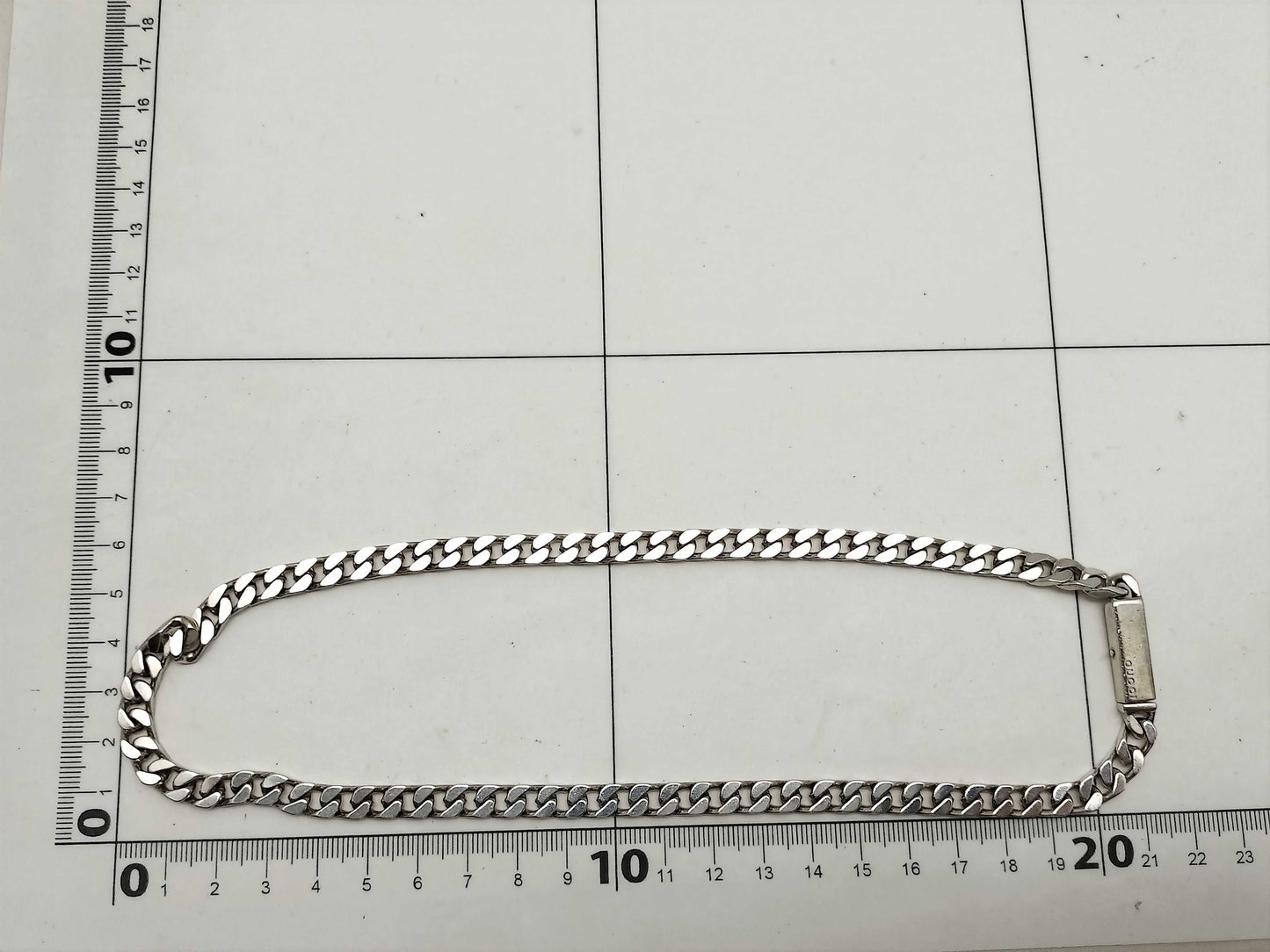 GUCCI Gucci Curb Chain Necklace 925 Necklace