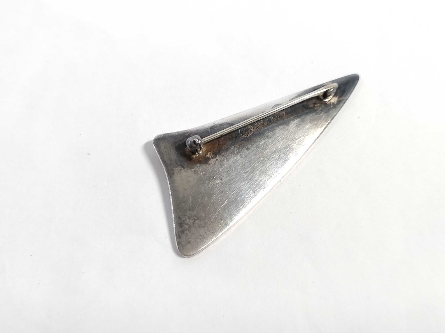 Georg Jensen 327 Triangle Brooch 925