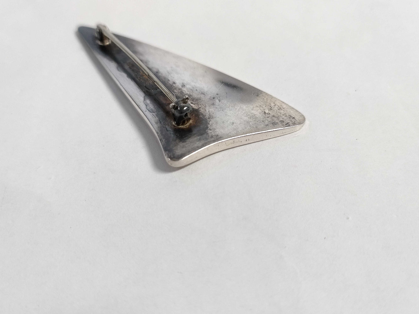 Georg Jensen 327 Triangle Brooch 925