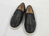 Christian Louboutin Studded Black Leather Sneakers, Size 36