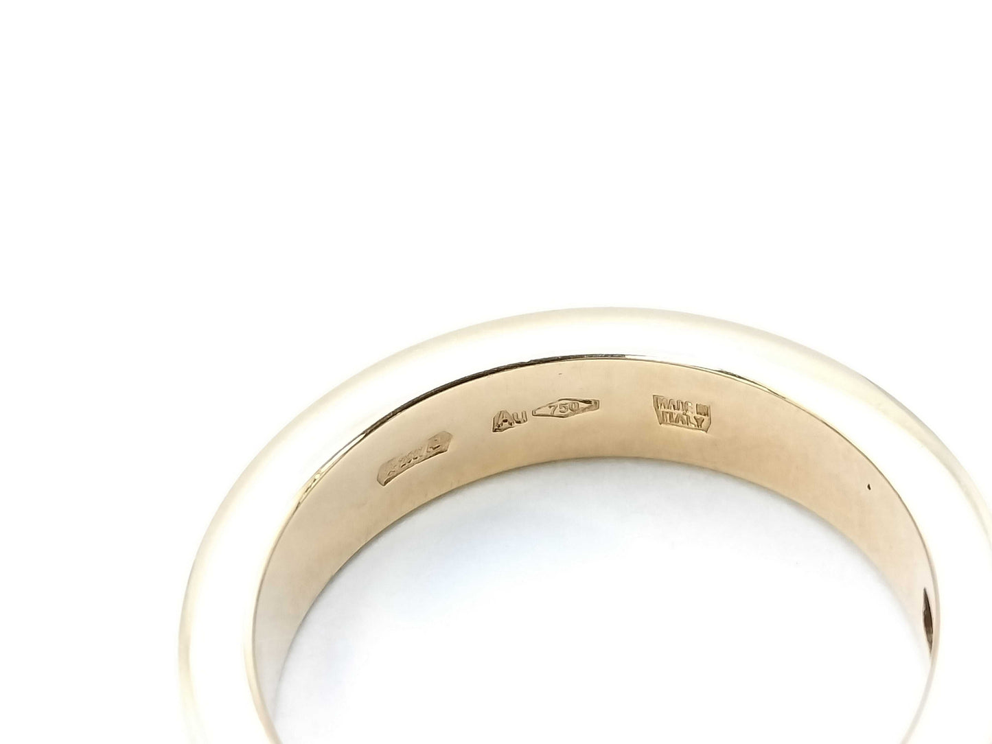 BVLGARI BB 1PD YG Au750 6.4g Ring