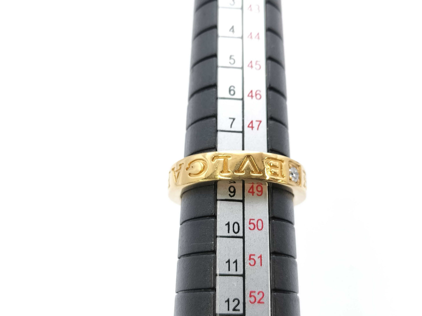 BVLGARI BB 1PD YG Au750 6.4g Ring