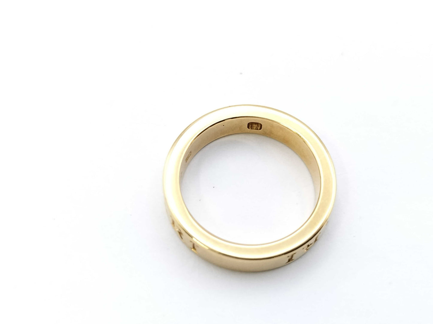 BVLGARI BB 1PD YG Au750 6.4g Ring