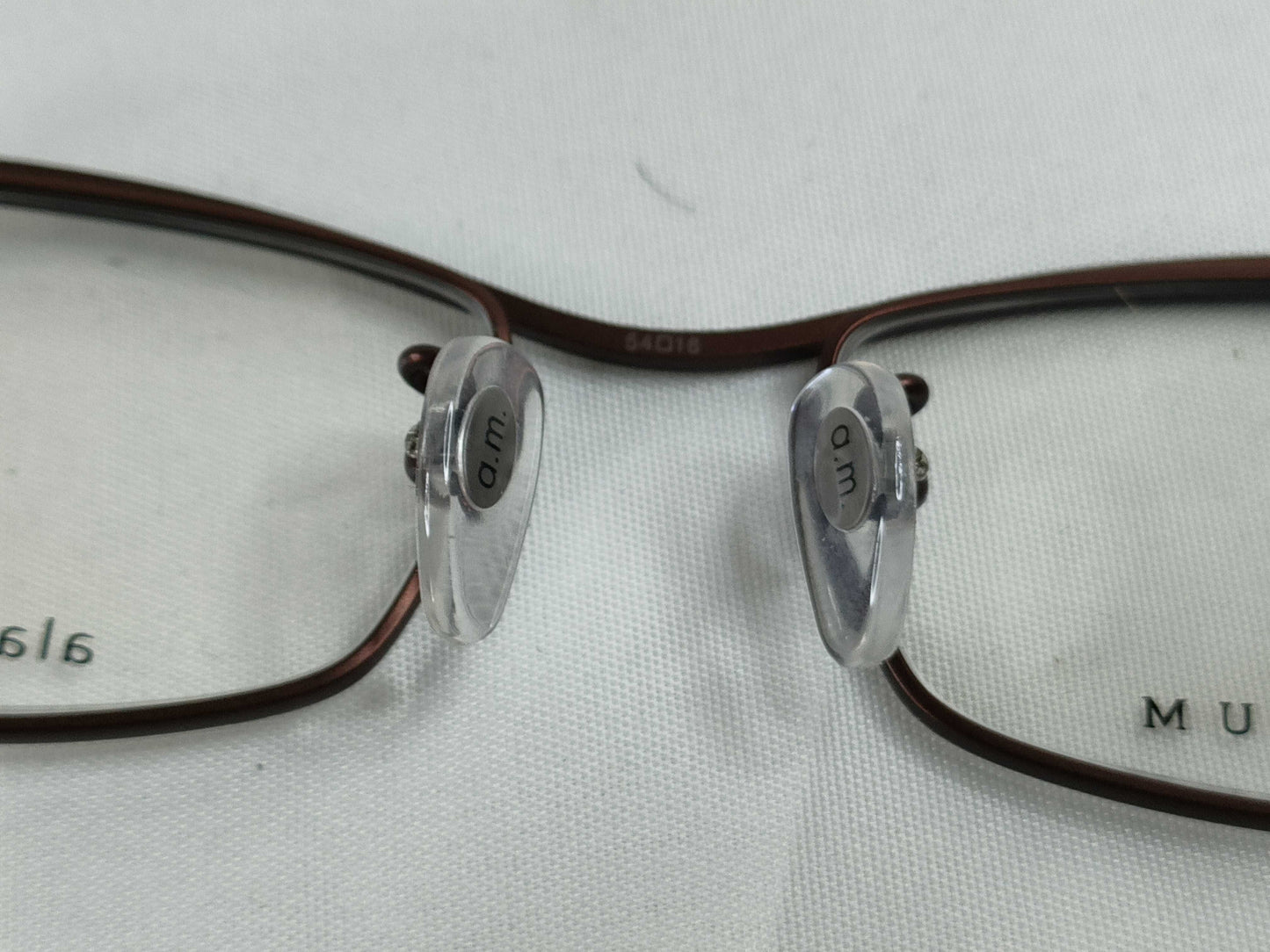 Alain Mikli Glasses 0A02032TD 004 Titanium Brown Sunglasses