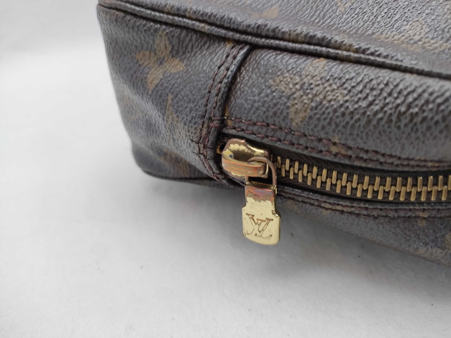 LOUIS VUITTON Monogram Louis Vuitton Monogram True Toilet 23 M47524 Pouch