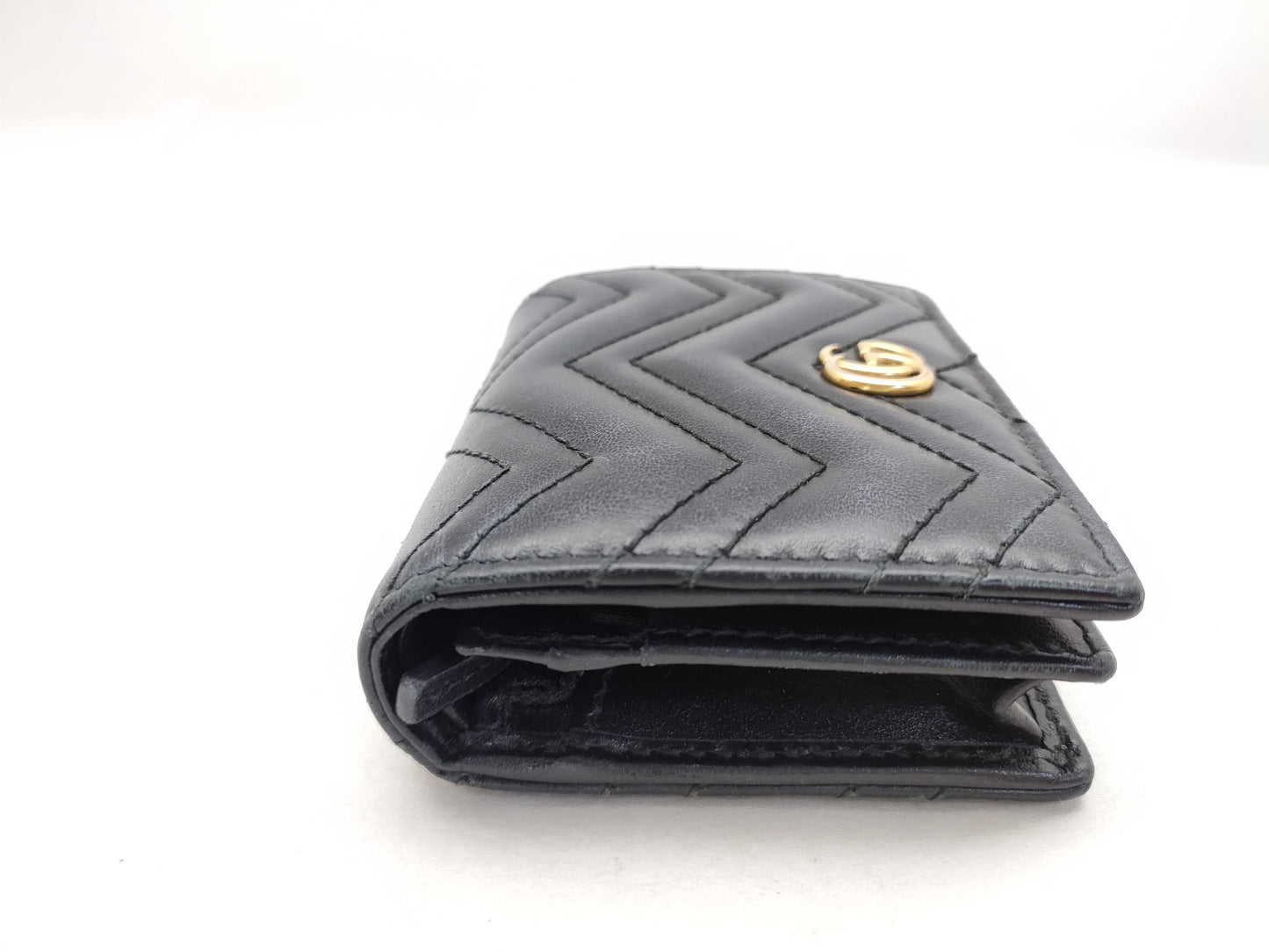 GUCCI GG Leather Compact Wallet