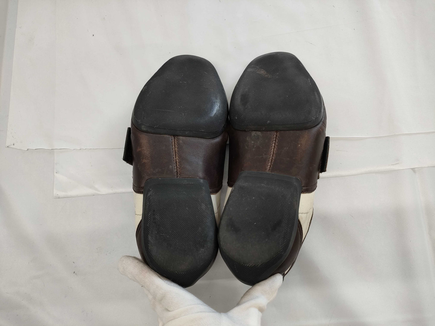 GUCCI Gucci Leather Men's Shoes Size 40.5 Sneakers