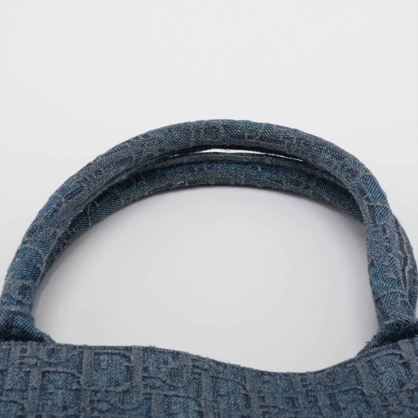 Dior Oblique Book Tote Canvas Tote Bag Blue Tote Bag