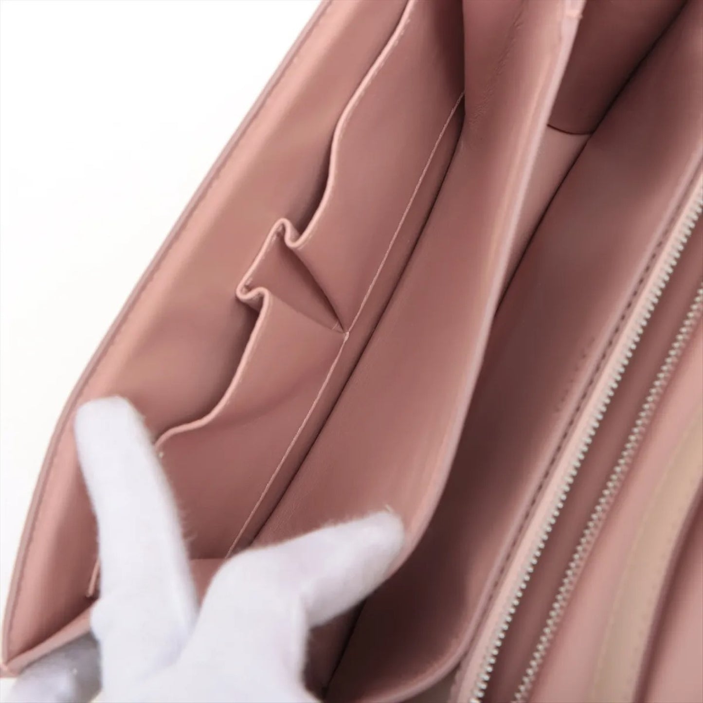 CELINE Classic Box Leather and Harako Shoulder Bag Pink