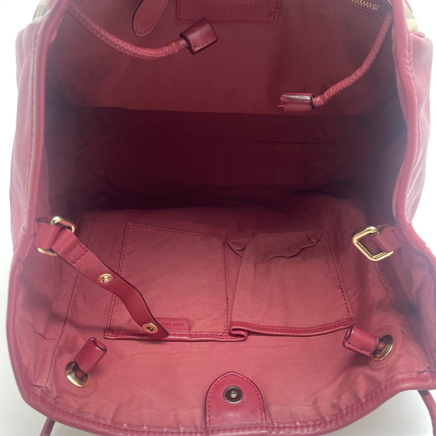 BURBERRY Nova Check Tote Bag Shoulder Bag