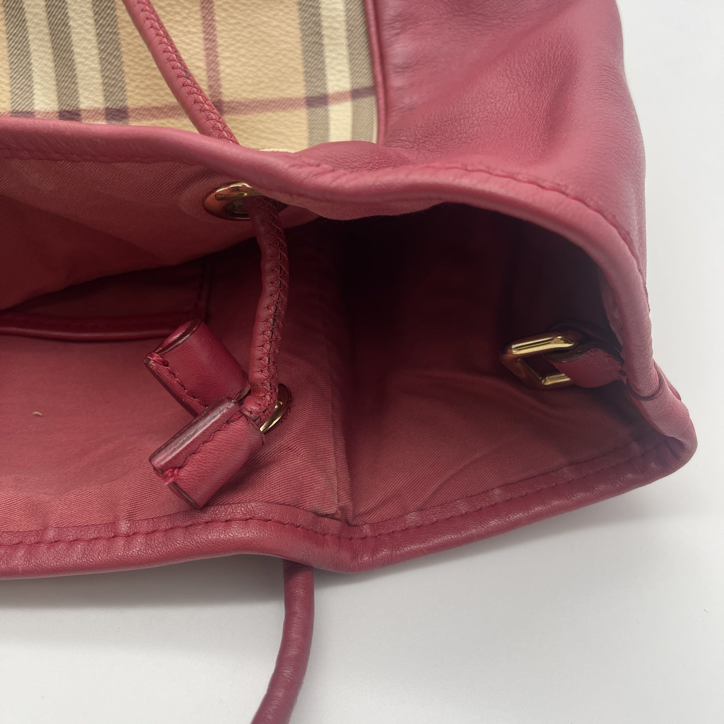 BURBERRY Nova Check Tote Bag Shoulder Bag