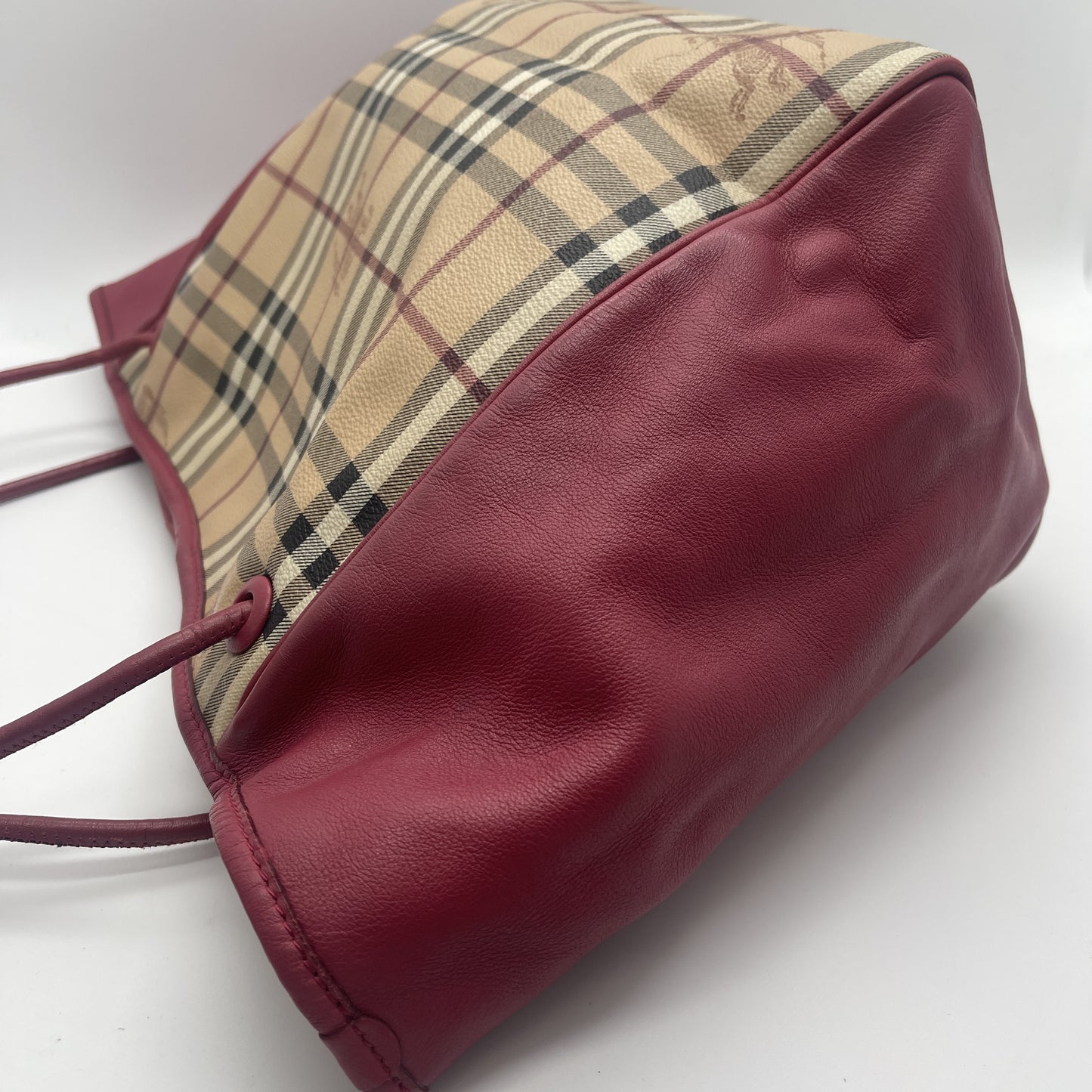 BURBERRY Nova Check Tote Bag Shoulder Bag