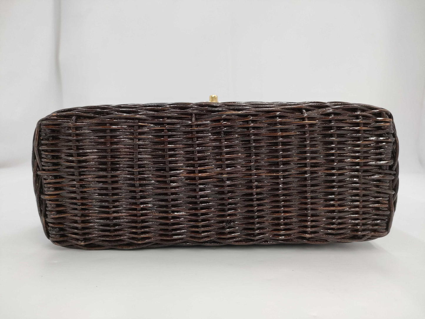 CHANEL Coco Mark Turn Lock Basket Handbag