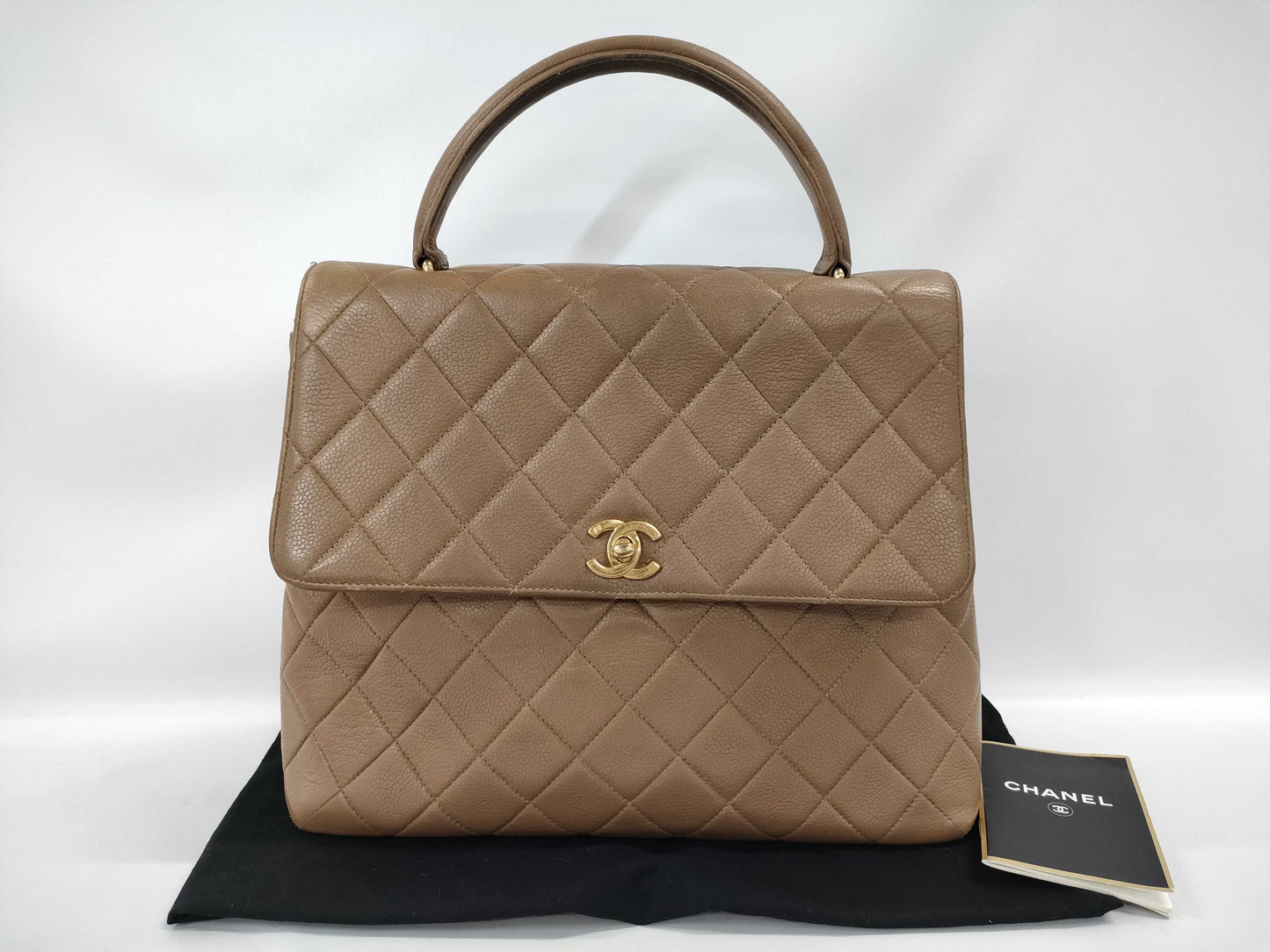 CHANEL Matelasse Caviar Skin Handbag
