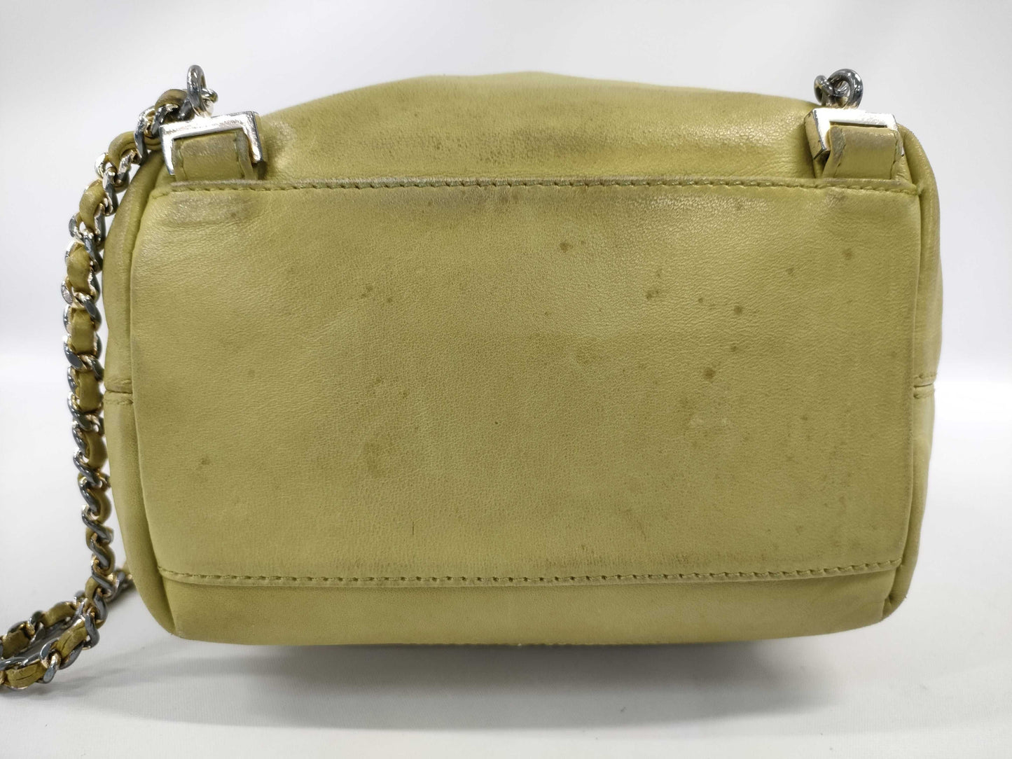 CHANEL Lambskin Drawstring Shoulder Bag