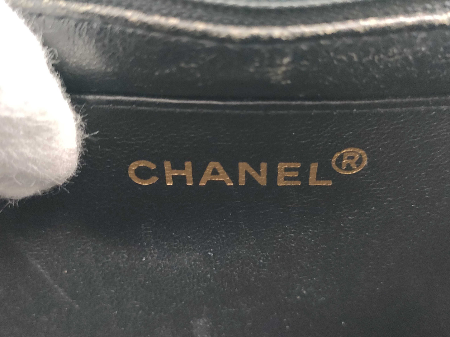 CHANEL Matelasse Chanel Denim Mini Matelasse Shoulder Bag