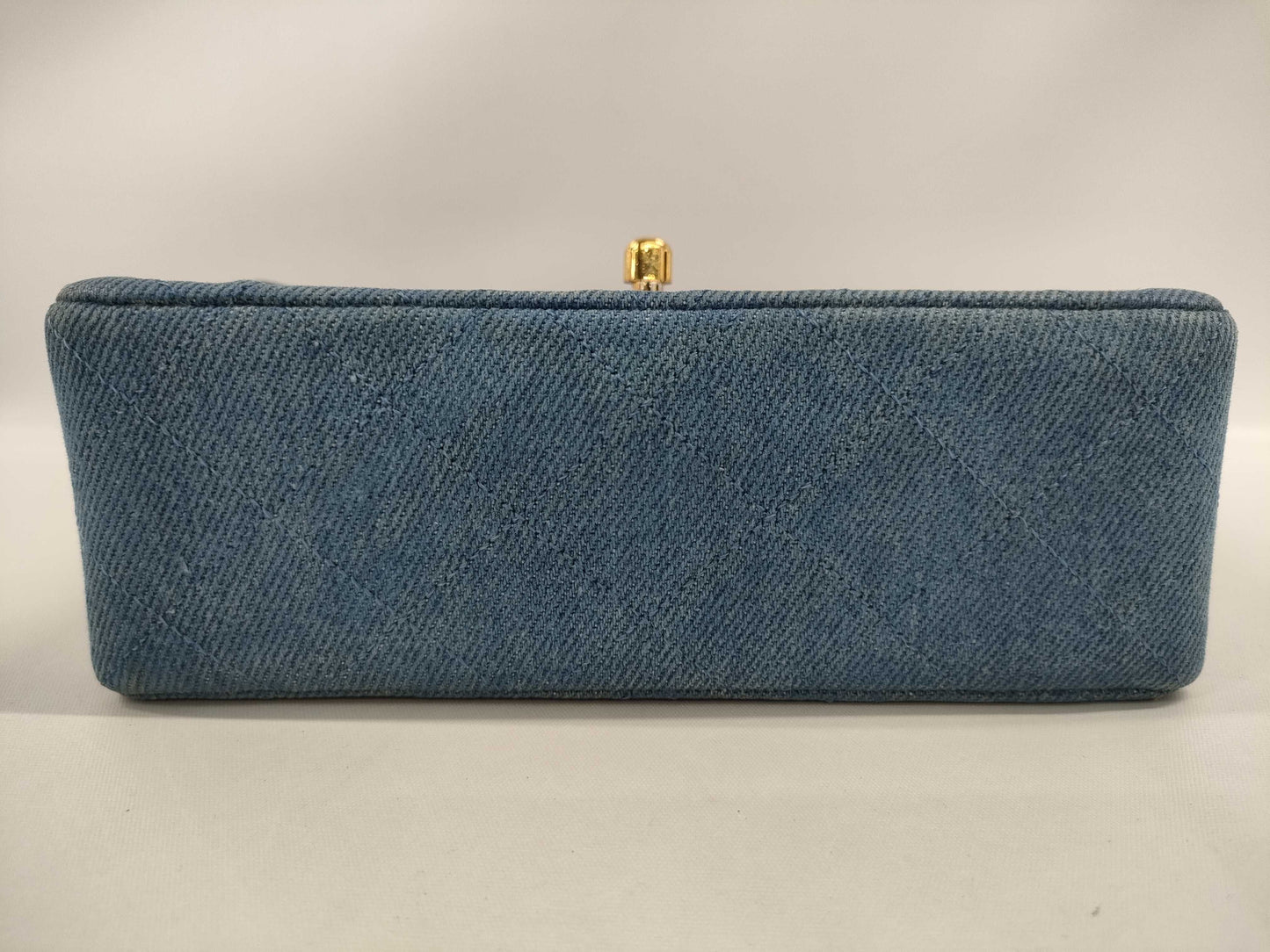 CHANEL Matelasse Chanel Denim Mini Matelasse Shoulder Bag