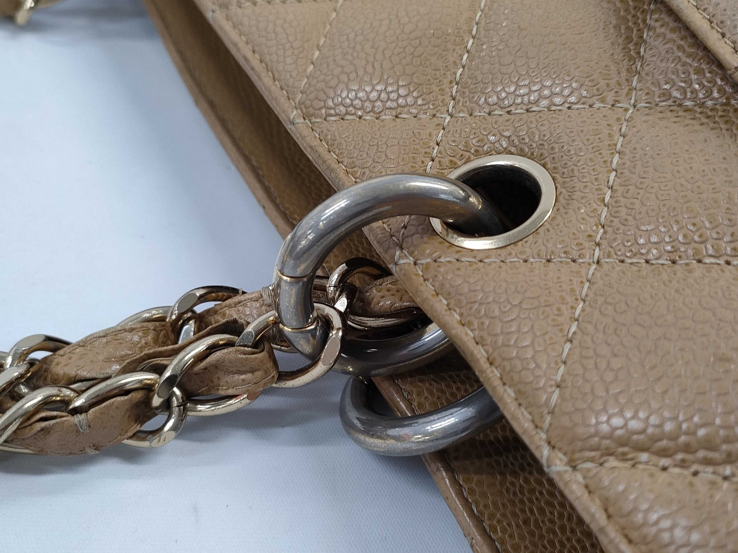 CHANEL Matelasse GST Caviar Handbag