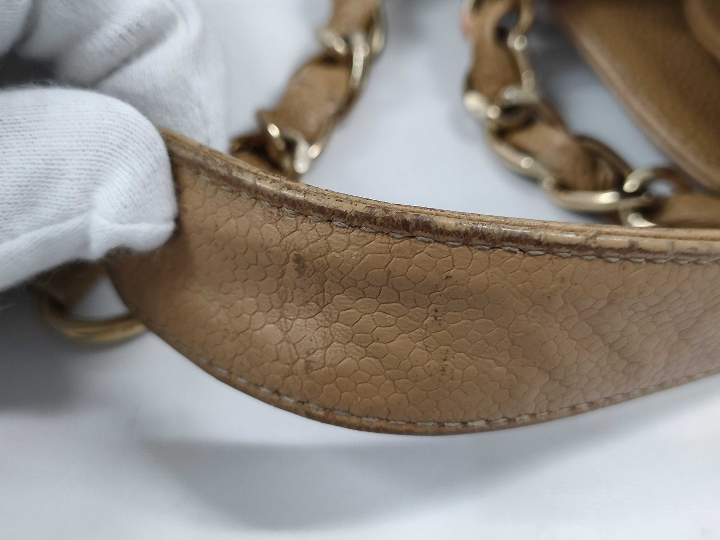 CHANEL Matelasse GST Caviar Handbag