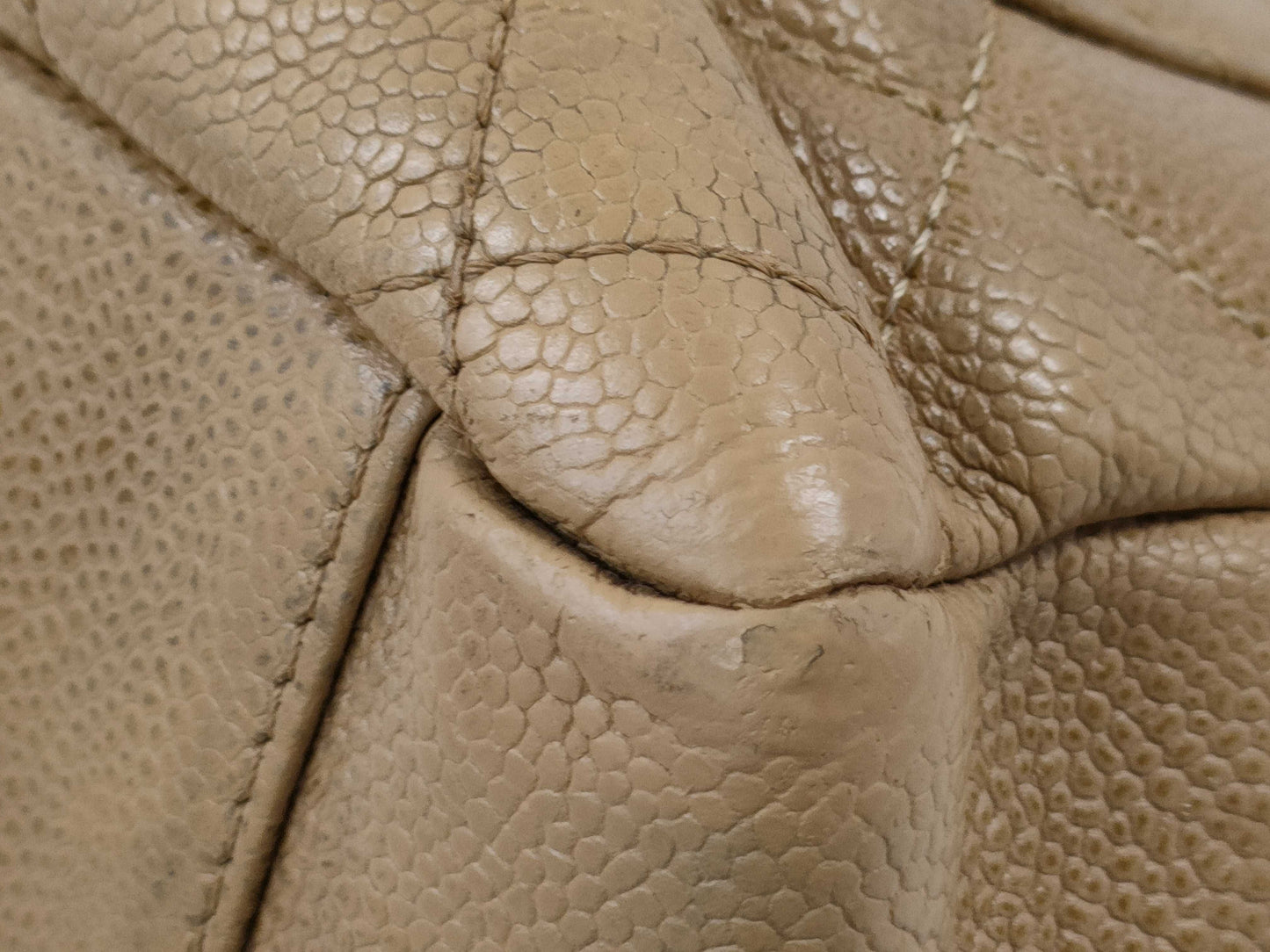 CHANEL Matelasse GST Caviar Handbag