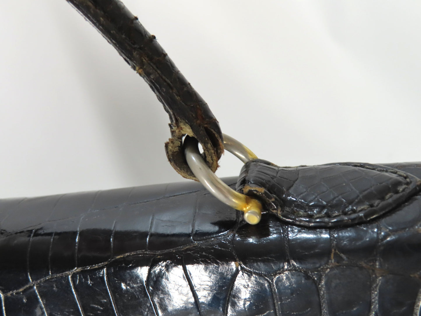 Morabito Crocodile Handbag Handbag