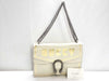 GUCCI GUCCI Sega Collaboration Dionysus Star White x Gold Leather Shoulder Bag 400235 B024723870