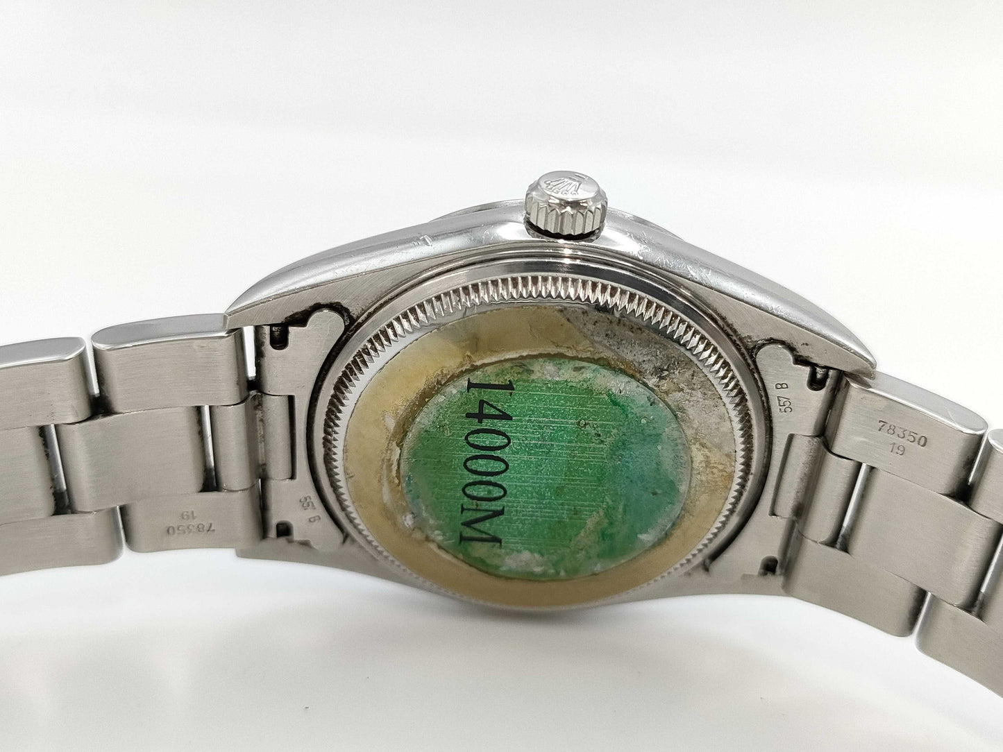 ROLEX Air-King 14000M F276330 Blue Dial Boys' Watch
