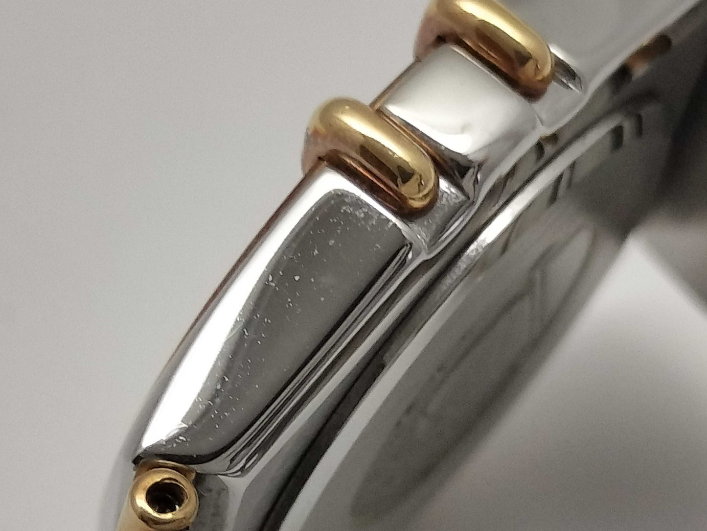 OMEGA Constellation QZ Gold Dial Women's Watch, Not Working/No Operational Guarantee